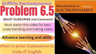 Griffiths Electrodynamics problem 65  Magnetic fields in matter  Introduction to Electrodynamics [upl. by Lenaj]