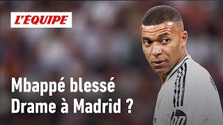 Kylian Mbappé out 3 semaines  Un gros coup dur pour le Real Madrid [upl. by Idham]