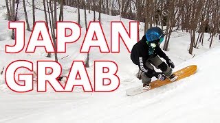 How To Japan Grab  Snowboard Trick Tutorial [upl. by Hurff]