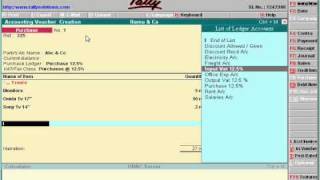 How to enter the sales and purchase entry in tally [upl. by Koenraad]