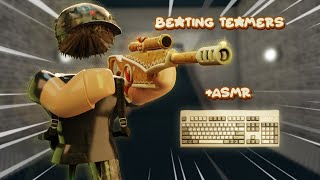 BEATING TOXIC TEAMERS AS A TRYHARD IN MM2  KEYBOARD ASMR [upl. by Lyndel]