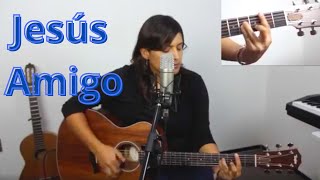 JESÚS AMIGO  CANTO PARA PRIMERA COMUNIÓN  LETRA Y ACORDES [upl. by Ayota]