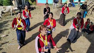 Chatta rumal Hamro dance maan parai denu hola Rolpa kotgaun BLYC 2081 [upl. by Harper]