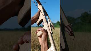 DIY Crossbow shooting short video myhomemadeideas bamboo target [upl. by Marih]