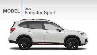 2020 Subaru Forester Sport  Model Review [upl. by Imotas]