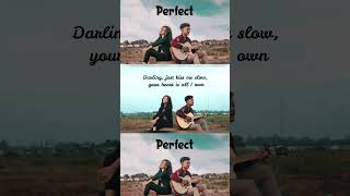 Ed Sheeran  Perfect Cover By Fadly Sinc amp Athalia [upl. by Taddeo]