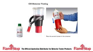 Solo 330 332 C3 CO Detector Testing [upl. by Ehsiom924]