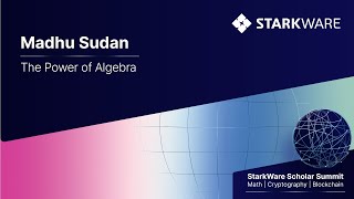 Madhu Sudan The Power of Algebra [upl. by Reinert]