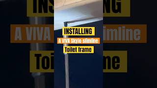 Installing a VIVA Skylo slimline toilet frame [upl. by Aneeres]