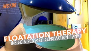 This Is quotFlotation Therapyquot Inside an Isolation Tank [upl. by Whitaker]