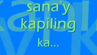 Sanay Kapiling Ka Lyrics by Jolina Magdangal YouTube [upl. by Izak]