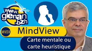 MatchWare  MindView  Carte mentale ou carte heuristique [upl. by Claudetta]