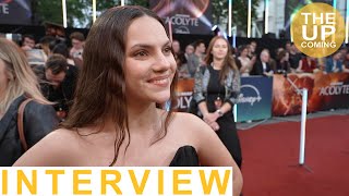 Dafne Keen interview on The Acolyte at London premiere [upl. by Yelyab684]