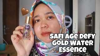 SAFI GOLD WATER ESSENCE  REVIEW JUJUR  Anis Kencana [upl. by Lennod934]