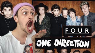 ONE DIRECTION  FOUR FULL ALBUM REACTION [upl. by Attecnoc]