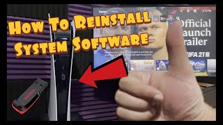 How to ReinstallReformat Your PS5 System Software Using A USB  Fix All Errors [upl. by Adnawuj460]