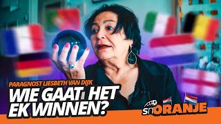 Waarzegster Liesbeth van Dijk voorspelt ‘Dit land gaat het EK winnen’ [upl. by Eisenberg]