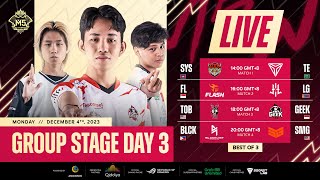 LIVE  DAY 3  M5 World Championship Group Stage  ENG [upl. by Anide483]