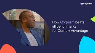 How Cognism beats all benchmarks for Comply Advantage  Customer Success Story [upl. by Suckow]