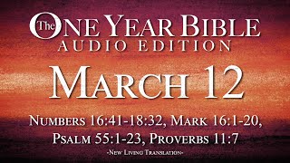 March 12  One Year Bible Audio Edition [upl. by Anala]