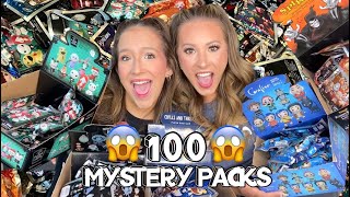 WE OPENED 100 HALLOWEEN MYSTERY PACKS FROM SPIRIT HALLOWEEN 😱👻🎃 [upl. by Eneleh]