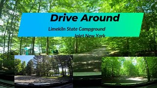 Limekiln State Campground Inlet NY Site 49 Drive Around Campground amp Town AFT 2024🔥🆙 vanlife [upl. by Katheryn563]