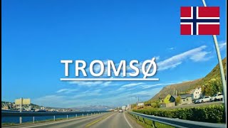 Tromsø  Driving in Norway [upl. by Karalynn369]