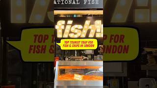 Top Tourist Trap for Fish amp Chips in London [upl. by Selden]