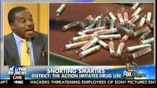 Snorting Smarties  School District The Action Imitates Drug Use  Candy Possession  Fox amp Friends [upl. by Bradan]