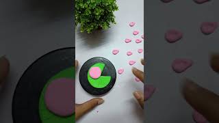 Super clay art 🪷😍✨ diy art craft superclay shorts viralvideo trending [upl. by Teplitz]