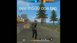 Headshot trick  M500 headshot video of free fire [upl. by Fasano]