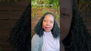 Finger Coiling  Natural Hair  Curly Hair  Wash and Go  Christine Curls  YouTube Shorts [upl. by Yesnik]