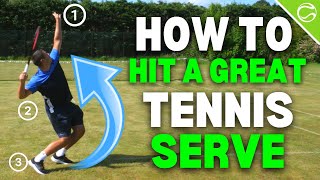 How To Serve In Tennis  6 Simple SECRETS To A Great Serve [upl. by Teragram924]