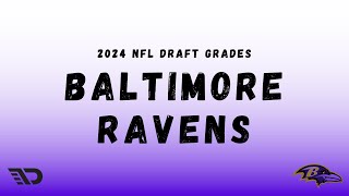 2024 NFL Draft Baltimore Ravens Draft Grade [upl. by Bocaj]