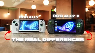 ROG Ally X vs ROG Ally The REAL Differences [upl. by Nitsid]