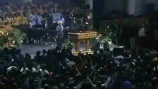 Benny Hinn sings quotBlessed Be The Lord God Almightyquot [upl. by Britteny682]