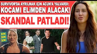 Survivor Sahranın eşi Acun Ilıcalıyı aradı ve ortalık karıştı Seda Aktuğlu olayın göbeğinde [upl. by Lanuk122]