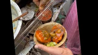 Kachori chaat 😋😋 Review ❤️👍 [upl. by Pontius]