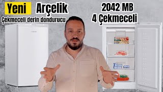 2042 MB Arçelik 4 Çekmeceli Derin Dondurucu Toplam Hacim 117 Litre  Hızlı Dondurma Özellikli [upl. by Eizzik398]