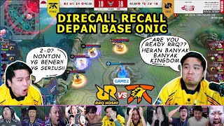 REAKSI LER MARSHA OZAWA LIAT RRQ VS ONIC GAME 2 REACTION STREAMER FNATIC ONIC vs RRQ HOSHI MPLIDS14 [upl. by Amsaj42]