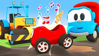 Singen mit Leo 🎵 Ein Lied über die Walze  Leo der Lastwagen Musik für Kinder [upl. by Nohsed]