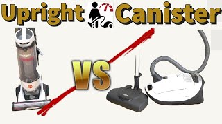 Canister VS Upright Vacuum Which One Is Right for You [upl. by Asel969]