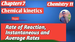 lec1 Rate of Reaction and Types  unit of rate of reaction  Chemistry 11 new federal board 2024 [upl. by Eniamzaj]