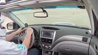 NRSCCA Autocross Solo 8  2010 Subaru Forester XT [upl. by Nordine362]