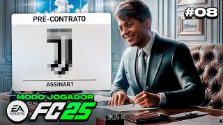 ASSINEI UM PRÉCONTRATO MEU NOVO CLUBE  MODO CARREIRA JOGADOR FC25 O8 [upl. by Neibart]