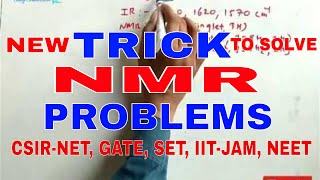 TRICK TO SOLVE NMR PROBLEM IN JUST MINUTE COMPLETE SOLUTIONRevised edition in hindi [upl. by Nohsreg522]