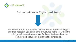 BDI3 Spanish Overview [upl. by Leviram]