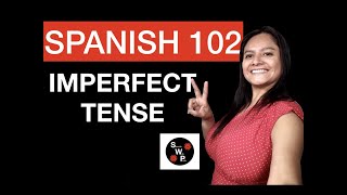 Spanish 102  Learn How to Use the Imperfect Tense in Spanish El Imperfecto Spanish With Profe [upl. by Ecnarual]