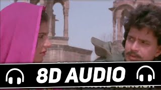 Zihale Masti Mukund Ranjish 8d Audio  Lata Mangeshkar Shabbir Kumar  Ghulami  old 8d Song [upl. by Anoved374]