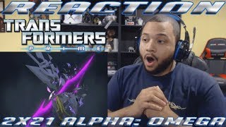 Transformers Prime Season 2 Episode 21  Alpha Omega  REACTION [upl. by Nelak]